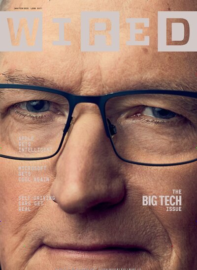 Titelbild der Ausgabe 1/2025 von Wired. Diese Zeitschrift und viele weitere Computerzeitschriften, Tabletmagazine und Smartphonemagazine als Abo oder epaper bei United Kiosk online kaufen.