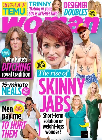 Titelbild der Ausgabe 7/2025 von Woman. Diese Zeitschrift und viele weitere Frauenzeitschriften als Abo oder epaper bei United Kiosk online kaufen.