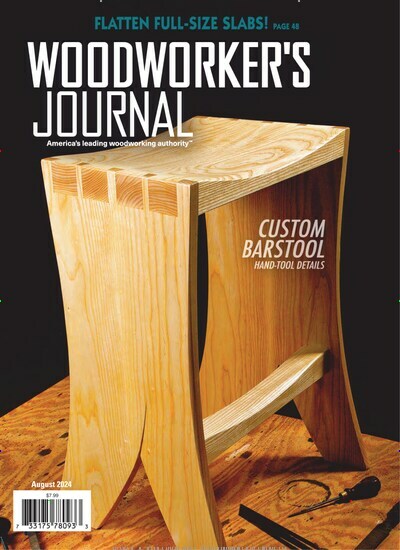 Titelbild der Ausgabe 7/2024 von Woodworkers Journal. Diese Zeitschrift und viele weitere Gartenzeitschriften und Wohnzeitschriften als Abo oder epaper bei United Kiosk online kaufen.