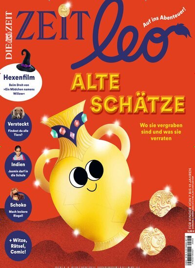 Titelbild der Ausgabe 2/2025 von ZEIT Leo. Diese Zeitschrift und viele weitere Jugendzeitschriften und Kinderzeitschriften als Abo oder epaper bei United Kiosk online kaufen.