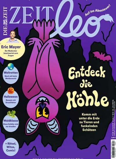 Titelbild der Ausgabe 7/2024 von ZEIT Leo. Diese Zeitschrift und viele weitere Jugendzeitschriften und Kinderzeitschriften als Abo oder epaper bei United Kiosk online kaufen.