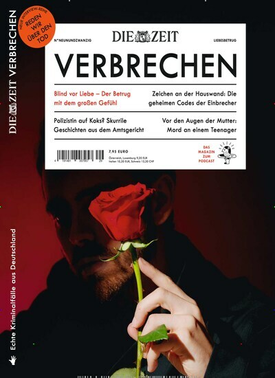 Titelbild der Ausgabe 29/2024 von ZEIT Verbrechen. Diese Zeitschrift und viele weitere Wirtschaftsmagazine und Politikmagazine als Abo oder epaper bei United Kiosk online kaufen.