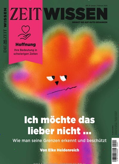 Titelbild der Ausgabe 1/2025 von ZEIT Wissen. Diese Zeitschrift und viele weitere Reisemagazine, Freizeitmagazine und Wissensmagazine als Abo oder epaper bei United Kiosk online kaufen.