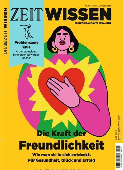 Titelbild der Ausgabe 5/2024 von ZEIT Wissen. Diese Zeitschrift und viele weitere Reisemagazine, Freizeitmagazine und Wissensmagazine als Abo oder epaper bei United Kiosk online kaufen.