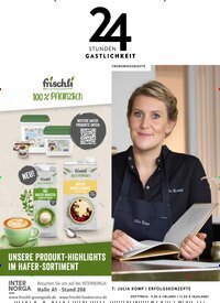 Titelbild der Ausgabe 2/2025 von 24 Stunden Gastlichkeit. Diese Zeitschrift und viele weitere Gastronomiezeitschriften, Fashionmagazine, Beautymagazine als Abo oder epaper bei United Kiosk online kaufen.