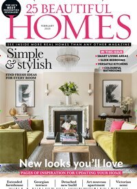 Titelbild der Ausgabe 2/2025 von 25 Beautiful Homes. Diese Zeitschrift und viele weitere Gartenzeitschriften und Wohnzeitschriften als Abo oder epaper bei United Kiosk online kaufen.