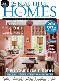 Titelbild der Ausgabe 3/2025 von 25 Beautiful Homes. Diese Zeitschrift und viele weitere Gartenzeitschriften und Wohnzeitschriften als Abo oder epaper bei United Kiosk online kaufen.