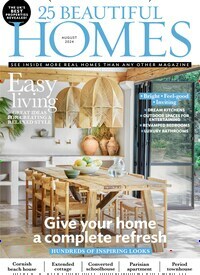 Titelbild der Ausgabe 8/2024 von 25 Beautiful Homes. Diese Zeitschrift und viele weitere Gartenzeitschriften und Wohnzeitschriften als Abo oder epaper bei United Kiosk online kaufen.