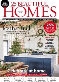 Titelbild der Ausgabe 12/2024 von 25 Beautiful Homes. Diese Zeitschrift und viele weitere Gartenzeitschriften und Wohnzeitschriften als Abo oder epaper bei United Kiosk online kaufen.