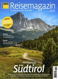 Titelbild der Ausgabe 202/2024 von ADAC Reisemagazin. Diese Zeitschrift und viele weitere Reisemagazine, Freizeitmagazine und Wissensmagazine als Abo oder epaper bei United Kiosk online kaufen.