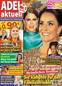 Titelbild der Ausgabe 2/2025 von Adel aktuell. Diese Zeitschrift und viele weitere Frauenzeitschriften als Abo oder epaper bei United Kiosk online kaufen.