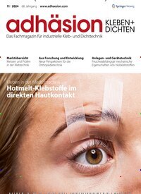 Titelbild der Ausgabe 11/2024 von adhäsion KLEBEN & DICHTEN. Diese Zeitschrift und viele weitere Industriemagazine und Handwerkmagazine als Abo oder epaper bei United Kiosk online kaufen.