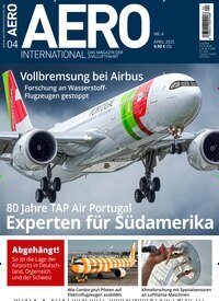 Titelbild der Ausgabe 4/2025 von Aero International. Diese Zeitschrift und viele weitere Reisemagazine, Freizeitmagazine und Wissensmagazine als Abo oder epaper bei United Kiosk online kaufen.