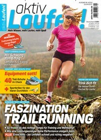Titelbild der Ausgabe 4/2024 von aktiv Laufen. Diese Zeitschrift und viele weitere Sportmagazine als Abo oder epaper bei United Kiosk online kaufen.