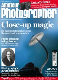 Titelbild der Ausgabe 38/2024 von Amateur Photographer. Diese Zeitschrift und viele weitere Audiomagazine, Filmmagazine und Fotozeitschriften als Abo oder epaper bei United Kiosk online kaufen.