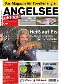 Titelbild der Ausgabe 1/2025 von ANGELSEE aktuell. Diese Zeitschrift und viele weitere Sportmagazine als Abo oder epaper bei United Kiosk online kaufen.