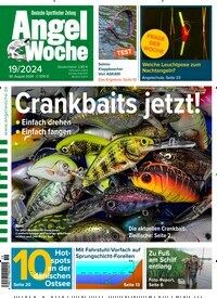 Titelbild der Ausgabe 190/2024 von AngelWoche. Diese Zeitschrift und viele weitere Sportmagazine als Abo oder epaper bei United Kiosk online kaufen.