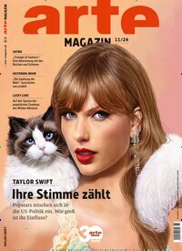 Titelbild der Ausgabe 11/2024 von arte Magazin. Diese Zeitschrift und viele weitere Programmzeitschriften als Abo oder epaper bei United Kiosk online kaufen.