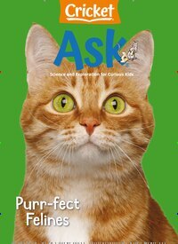 Titelbild der Ausgabe 2/2025 von Ask Science and Arts Magazine for Kids and Children. Diese Zeitschrift und viele weitere Jugendzeitschriften und Kinderzeitschriften als Abo oder epaper bei United Kiosk online kaufen.