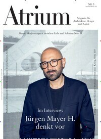 Titelbild der Ausgabe 5/2024 von Atrium. Diese Zeitschrift und viele weitere Gartenzeitschriften und Wohnzeitschriften als Abo oder epaper bei United Kiosk online kaufen.