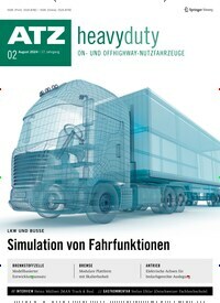 Titelbild der Ausgabe 2/2024 von ATZheavyduty. Diese Zeitschrift und viele weitere Industriemagazine und Handwerkmagazine als Abo oder epaper bei United Kiosk online kaufen.