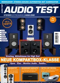 Titelbild der Ausgabe 6/2024 von Audio Test. Diese Zeitschrift und viele weitere Audiomagazine, Filmmagazine und Fotozeitschriften als Abo oder epaper bei United Kiosk online kaufen.