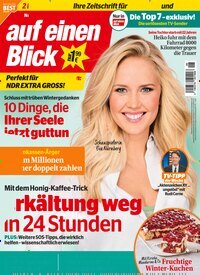 Titelbild der Ausgabe 6/2025 von auf einen Blick. Diese Zeitschrift und viele weitere Programmzeitschriften als Abo oder epaper bei United Kiosk online kaufen.