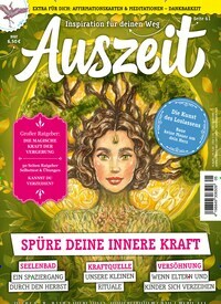 Titelbild der Ausgabe 5/2024 von Auszeit. Diese Zeitschrift und viele weitere Frauenzeitschriften als Abo oder epaper bei United Kiosk online kaufen.