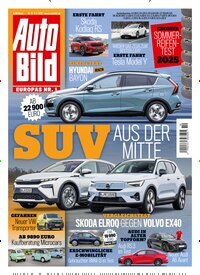 Titelbild der Ausgabe 10/2025 von Auto Bild. Diese Zeitschrift und viele weitere Automagazine und Motorradzeitschriften als Abo oder epaper bei United Kiosk online kaufen.