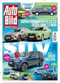 Titelbild der Ausgabe 42/2024 von Auto Bild. Diese Zeitschrift und viele weitere Automagazine und Motorradzeitschriften als Abo oder epaper bei United Kiosk online kaufen.