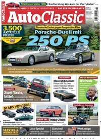 Titelbild der Ausgabe 2/2025 von Auto Classic. Diese Zeitschrift und viele weitere Automagazine und Motorradzeitschriften als Abo oder epaper bei United Kiosk online kaufen.