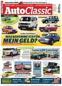 Titelbild der Ausgabe 6/2024 von Auto Classic. Diese Zeitschrift und viele weitere Automagazine und Motorradzeitschriften als Abo oder epaper bei United Kiosk online kaufen.