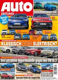 Titelbild der Ausgabe 4/2025 von Auto Zeitung. Diese Zeitschrift und viele weitere Automagazine und Motorradzeitschriften als Abo oder epaper bei United Kiosk online kaufen.