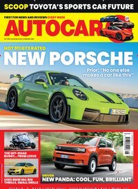 Titelbild der Ausgabe 6/2025 von Autocar. Diese Zeitschrift und viele weitere Automagazine und Motorradzeitschriften als Abo oder epaper bei United Kiosk online kaufen.