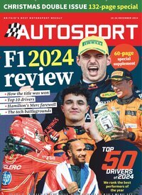 Titelbild der Ausgabe 51/2024 von Autosport. Diese Zeitschrift und viele weitere Automagazine und Motorradzeitschriften als Abo oder epaper bei United Kiosk online kaufen.