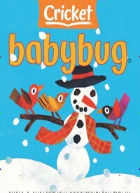 Titelbild der Ausgabe 1/2025 von Babybug Stories, Rhymes, and Activities for Babies and Toddlers. Diese Zeitschrift und viele weitere Jugendzeitschriften und Kinderzeitschriften als Abo oder epaper bei United Kiosk online kaufen.