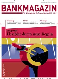 Titelbild der Ausgabe 10/2024 von Bankmagazin. Diese Zeitschrift und viele weitere Businessmagazine als Abo oder epaper bei United Kiosk online kaufen.