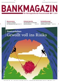 Titelbild der Ausgabe 11/2024 von Bankmagazin. Diese Zeitschrift und viele weitere Businessmagazine als Abo oder epaper bei United Kiosk online kaufen.