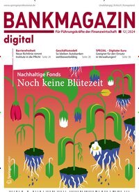 Titelbild der Ausgabe 12/2024 von Bankmagazin. Diese Zeitschrift und viele weitere Businessmagazine als Abo oder epaper bei United Kiosk online kaufen.