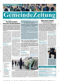 Titelbild der Ausgabe 4/2025 von Bayerische Gemeindezeitung. Diese Zeitschrift und viele weitere Wirtschaftsmagazine und Politikmagazine als Abo oder epaper bei United Kiosk online kaufen.