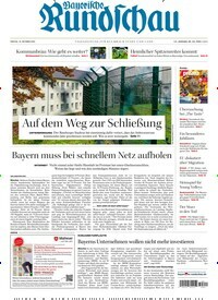 Titelbild der Ausgabe 242/2024 von Bayerische Rundschau. Diese Zeitschrift und viele weitere Zeitungsabos als Abo oder epaper bei United Kiosk online kaufen.