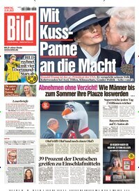 Titelbild der Ausgabe 16/2025 von BILD. Diese Zeitschrift und viele weitere Zeitungsabos als Abo oder epaper bei United Kiosk online kaufen.