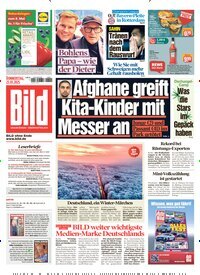 Titelbild der Ausgabe 19/2025 von BILD. Diese Zeitschrift und viele weitere Zeitungsabos als Abo oder epaper bei United Kiosk online kaufen.