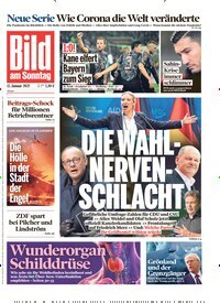 Titelbild der Ausgabe 2/2025 von Bild am Sonntag Gesamtausgabe. Diese Zeitschrift und viele weitere Zeitungsabos als Abo oder epaper bei United Kiosk online kaufen.