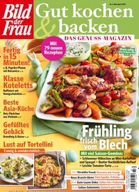 Titelbild der Ausgabe 2/2025 von Bild der Frau - Gut kochen & backen. Diese Zeitschrift und viele weitere Kochzeitschriften und Backzeitschriften als Abo oder epaper bei United Kiosk online kaufen.