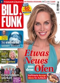 Titelbild der Ausgabe 9/2025 von Bild + Funk. Diese Zeitschrift und viele weitere Programmzeitschriften als Abo oder epaper bei United Kiosk online kaufen.