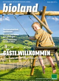 Titelbild der Ausgabe 10/2024 von bioland-Fachmagazin. Diese Zeitschrift und viele weitere Naturzeitschriften, Landwirtschaftszeitungen und Umweltmagazine als Abo oder epaper bei United Kiosk online kaufen.