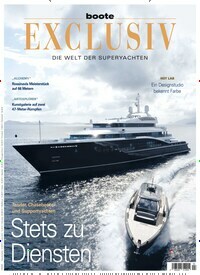 Titelbild der Ausgabe 4/2024 von Boote exclusiv. Diese Zeitschrift und viele weitere Sportmagazine als Abo oder epaper bei United Kiosk online kaufen.