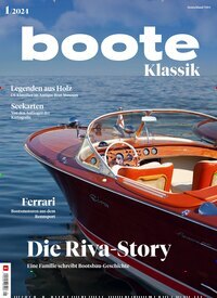 Titelbild der Ausgabe 1/2024 von boote Klassik. Diese Zeitschrift und viele weitere Sportmagazine als Abo oder epaper bei United Kiosk online kaufen.