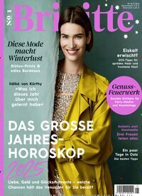 Titelbild der Ausgabe 1/2025 von Brigitte. Diese Zeitschrift und viele weitere Frauenzeitschriften als Abo oder epaper bei United Kiosk online kaufen.